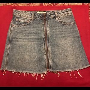 We the free,  Denim Short  Skirt